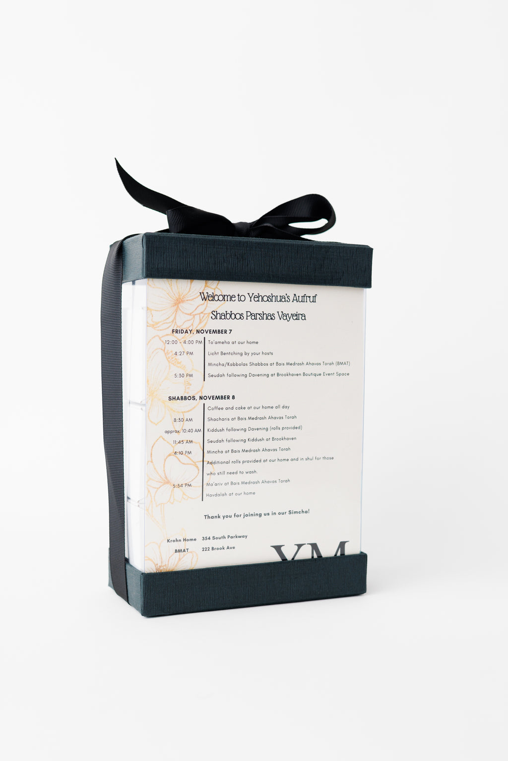 Black Box with Ribbon