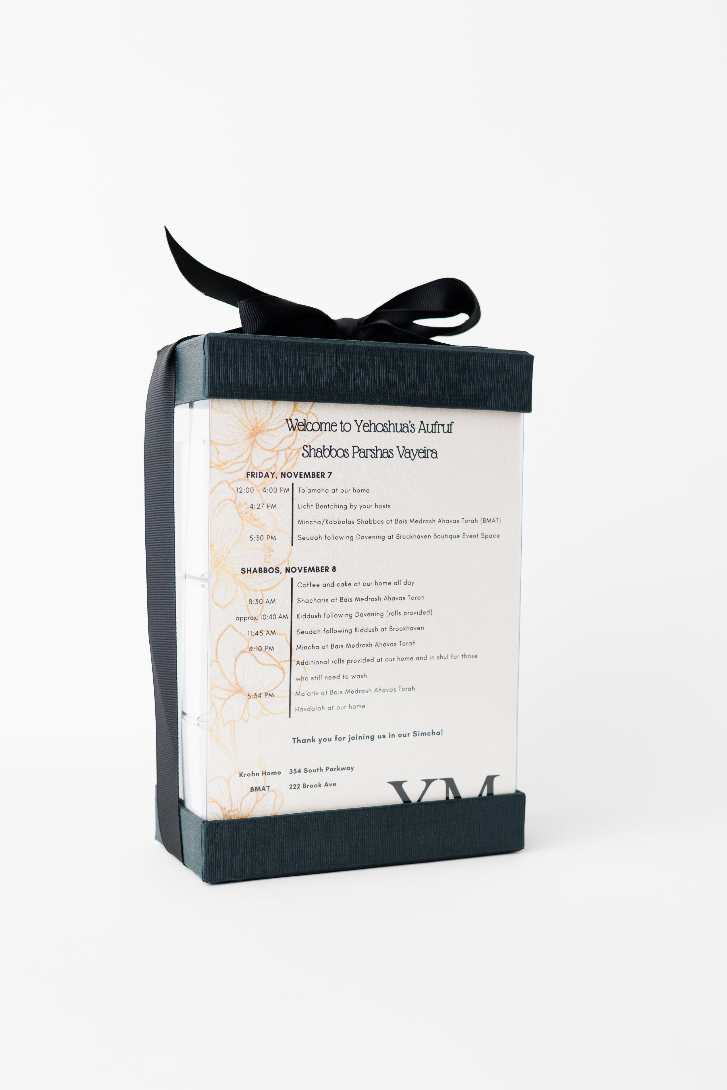 Black Box with Ribbon