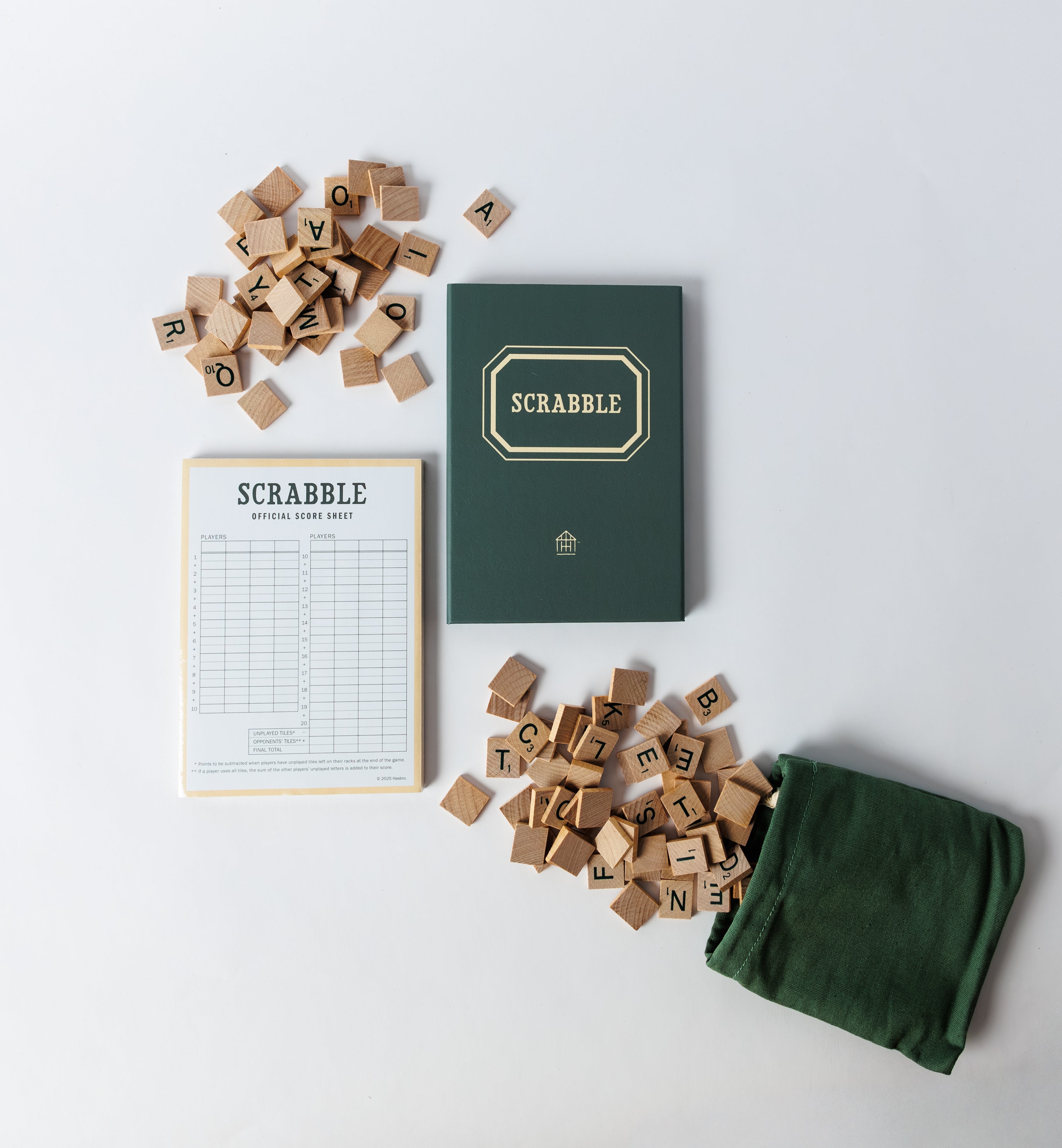 Scrabble Bookshelf Game