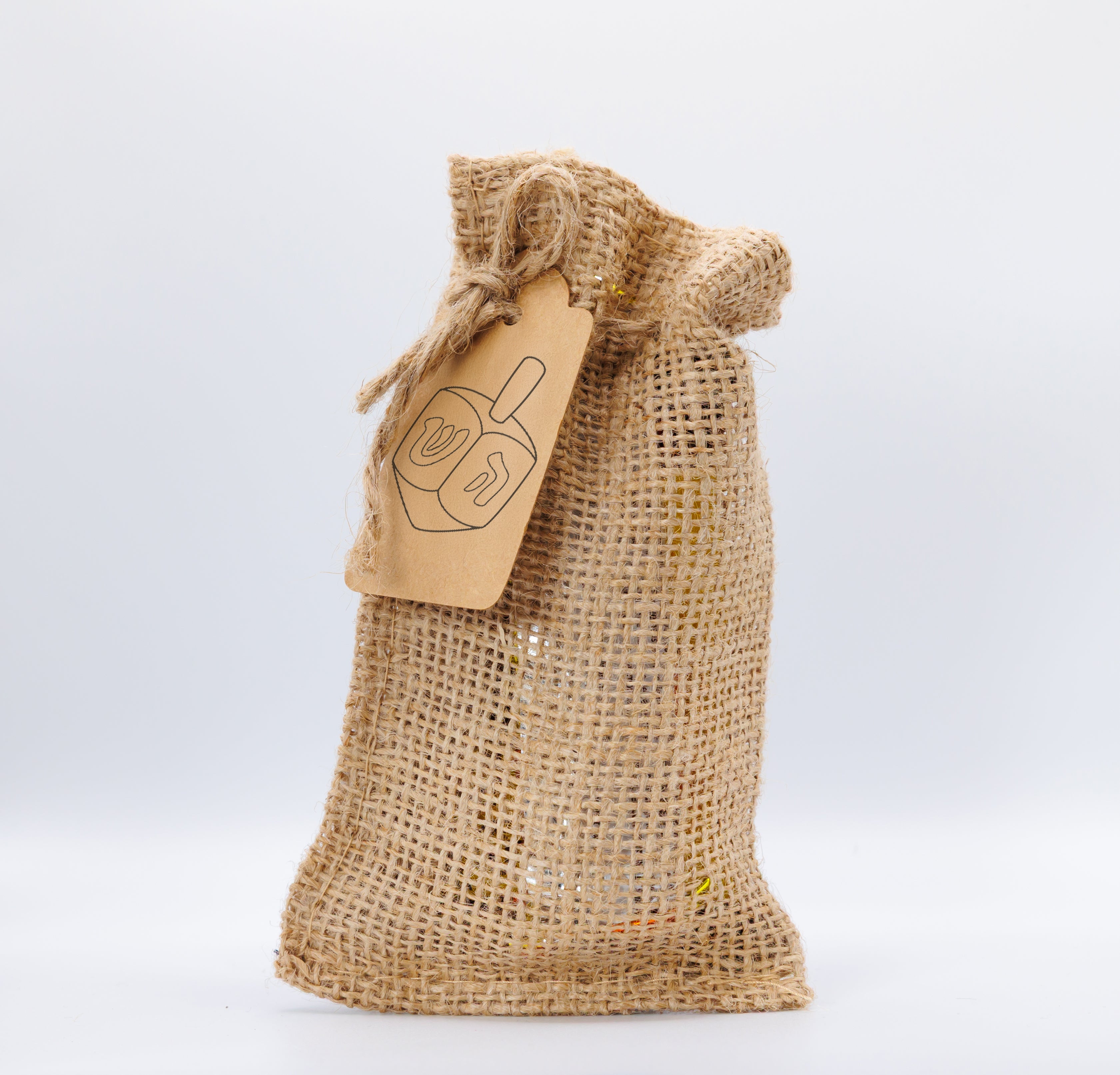 Chanukah Burlap Pekelach